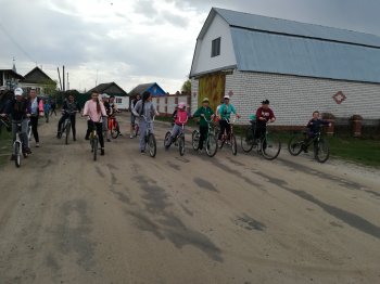 Велопробег в честь Дня Победы.